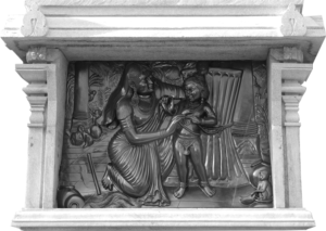 Krishna Lila Carvings