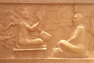 Nārada instructs Vyāsadeva
